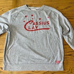 Roots of fight Cassius Clay Ali sweatshirt 2X